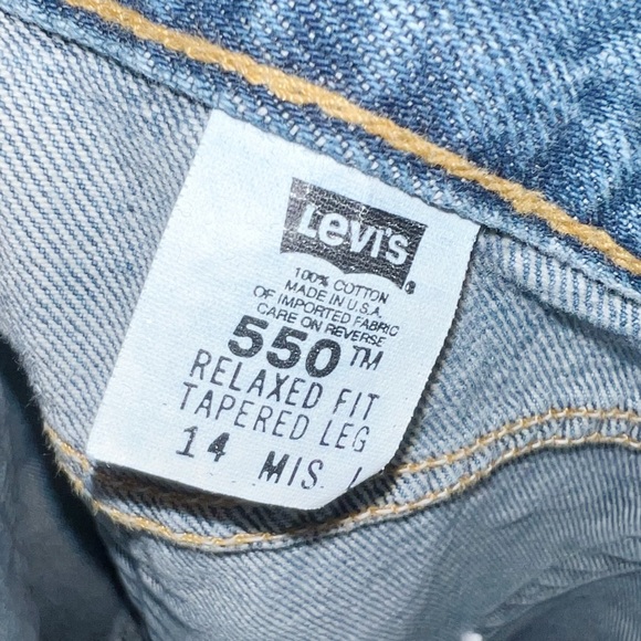 Levi’s Y2K 550 Mom Jeans Size 14/30” - Picture 7 of 9